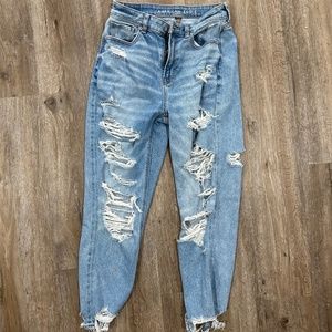 American Eagle mom jeans